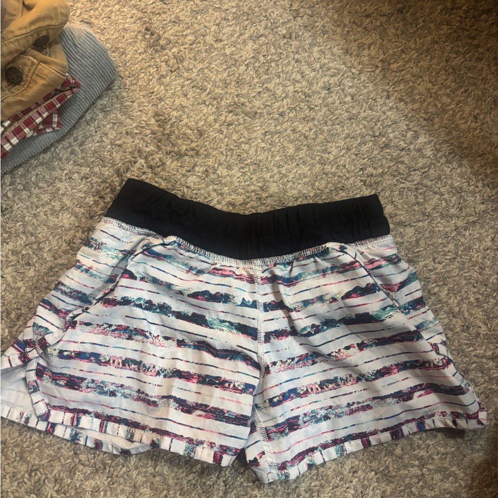 Ivivva Black and White Athletic Shorts